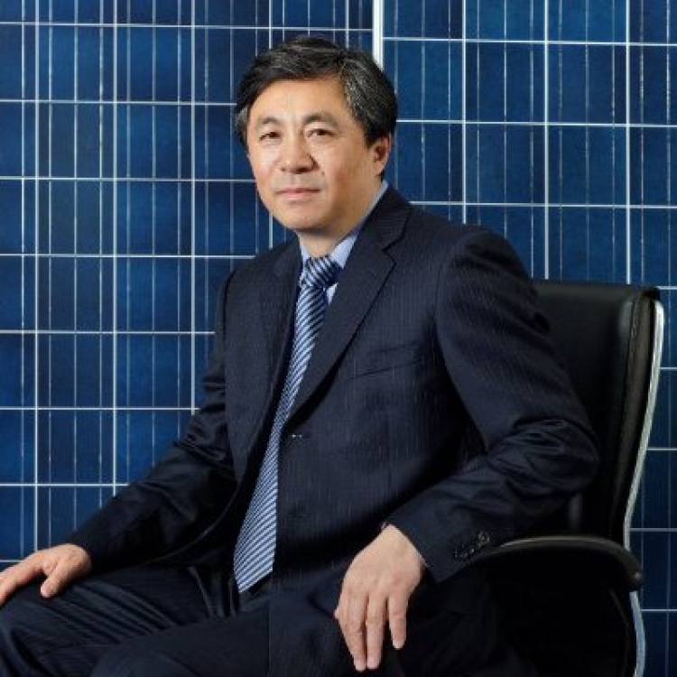 Hanergy Thin Flim's new executive director Lin Qi. Source: Trina Solar