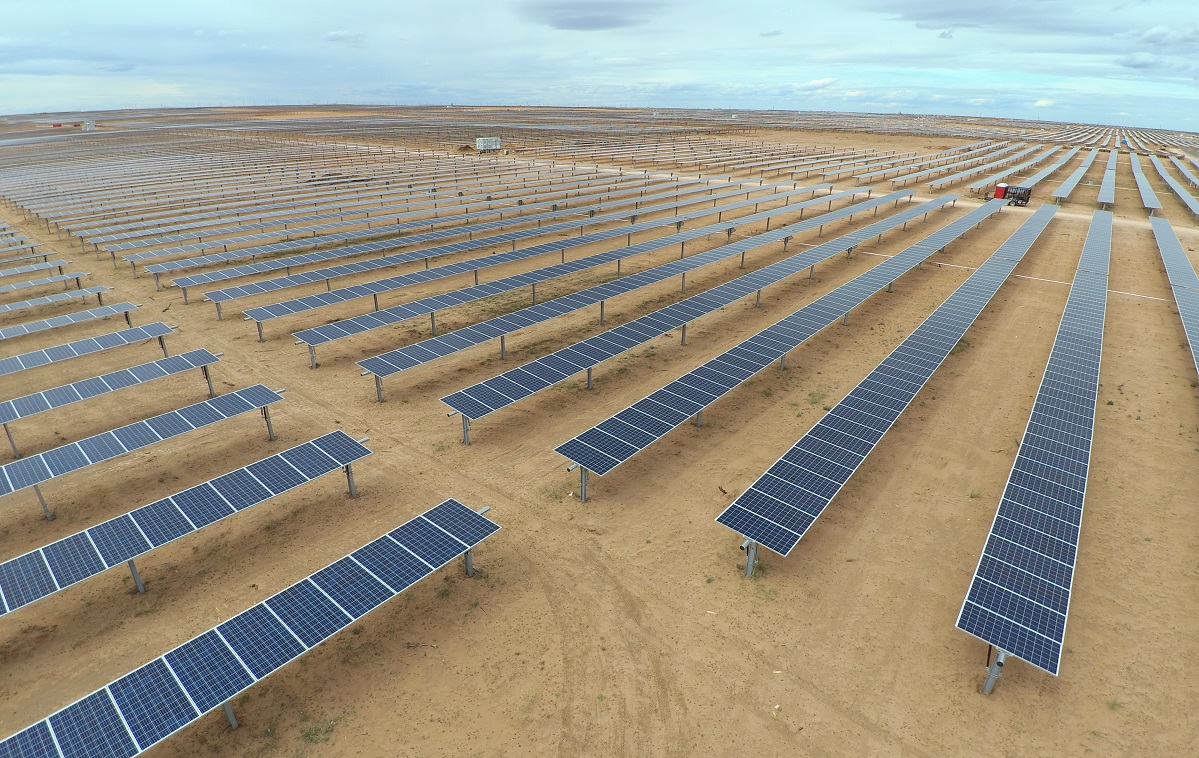 174 Power Global’s Oberon Solar Facility in Texas features more than 560,000 PV panels. Image: 174 Power Global.