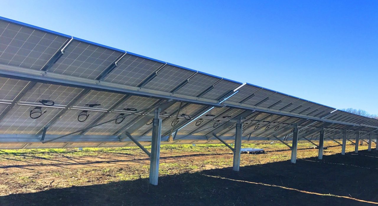 The pipeline features nine community solar projects under development by SunShare. Image: Solar FlexRack