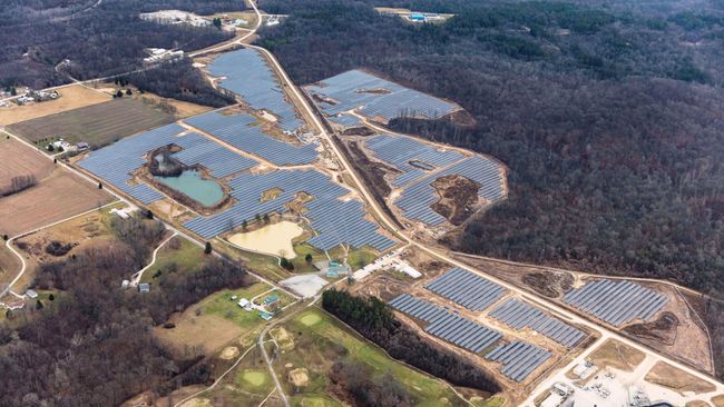 This is the first Indiana PV plant for the North Carolina solar power developer. Source: Duke Energy