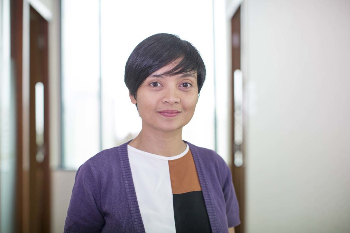 Verania Andria, associate director, community renewable energy, Millennium Challenge Account Indonesia. Credit: MCA-Indonesia