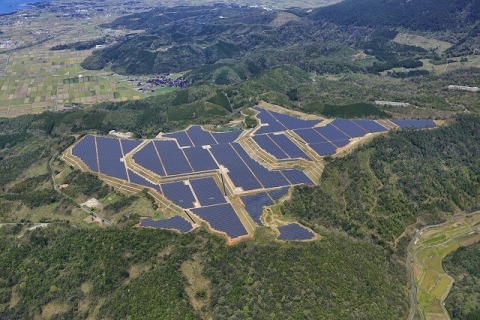 The 29.2MW project in Yonago City stands as Kyocera TCL Solar’s largest PV project. Image: Kyocera 