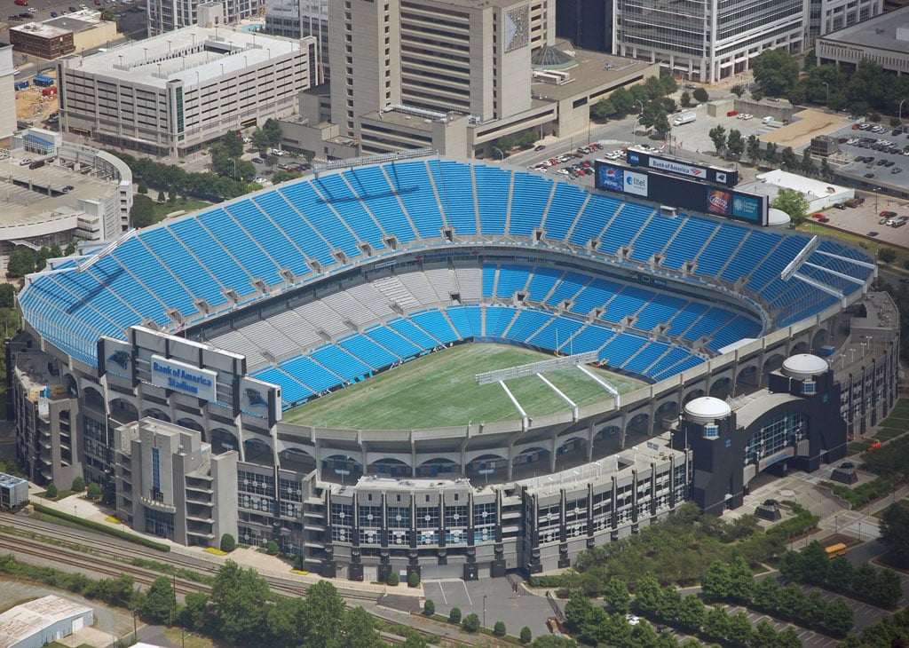 Once installed, these new panels will help cut energy costs as well as the stadium's carbon footprint. Image: James Willamor / Flickr