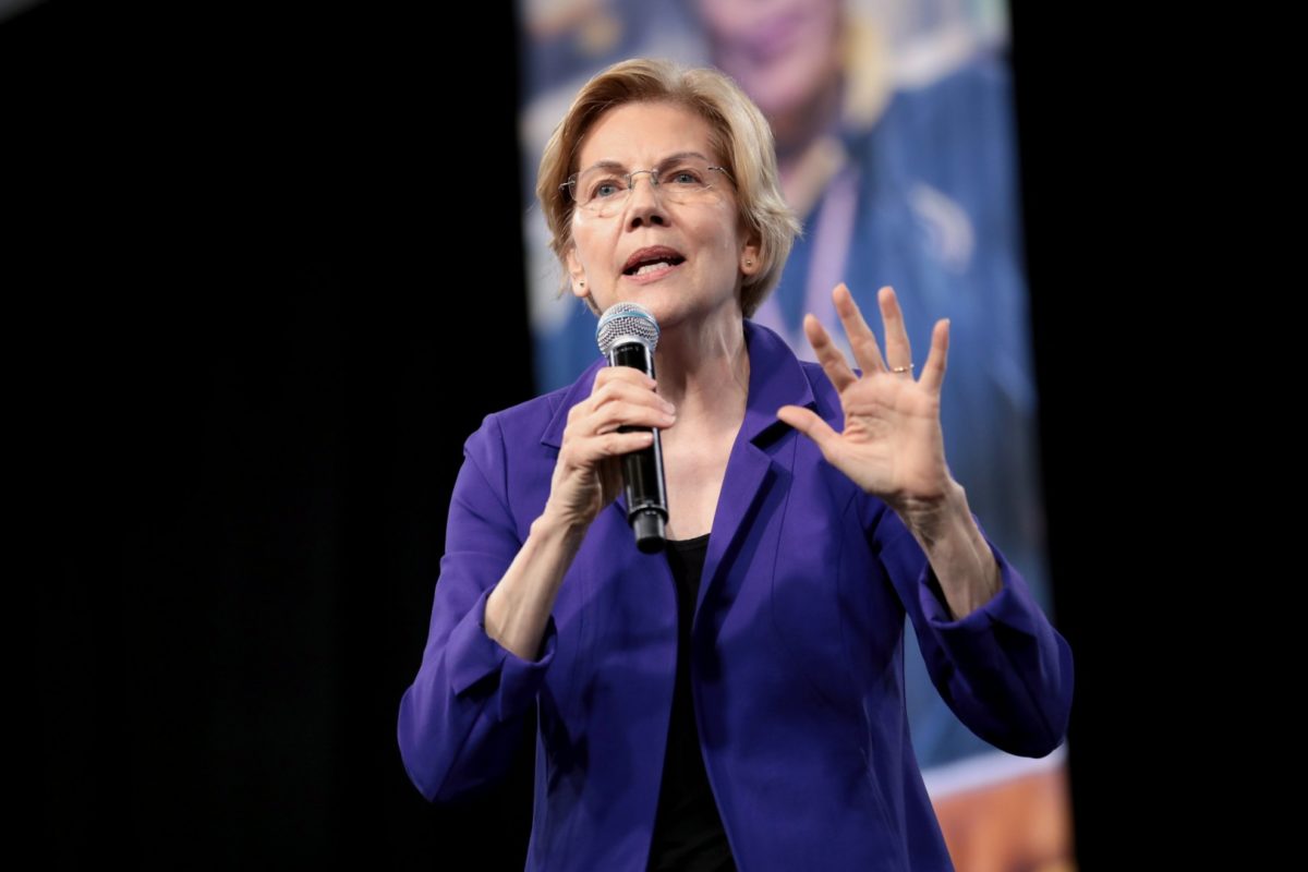 US presidential candidate Elizabeth Warren was amongst those warning too early an ITC phase-down puts solar jobs at risk (Credit: Flickr / Gage Skidmore)