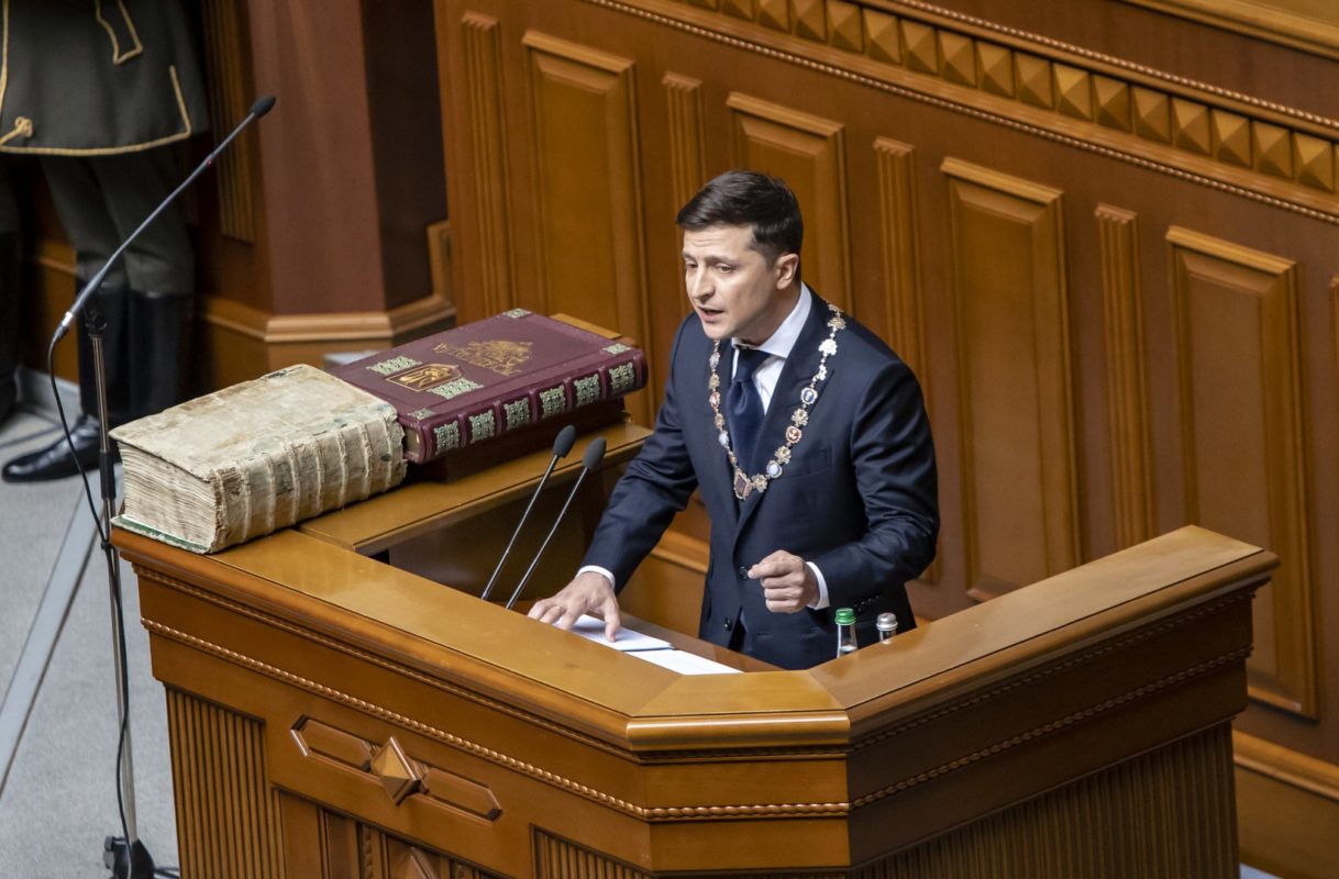 Volodymyr Zelensky was elected president at elections in April (Image credit: Flickr / U.S. Embassy Kyiv Ukraine)