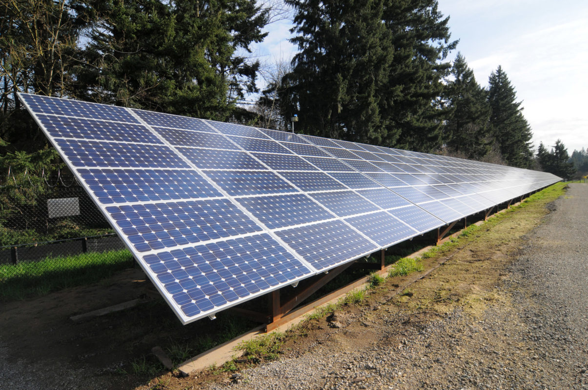 The lease agreement paves the way for a 100MW PV project in Limestone, Maine. Image: Portland General Electric / Flickr