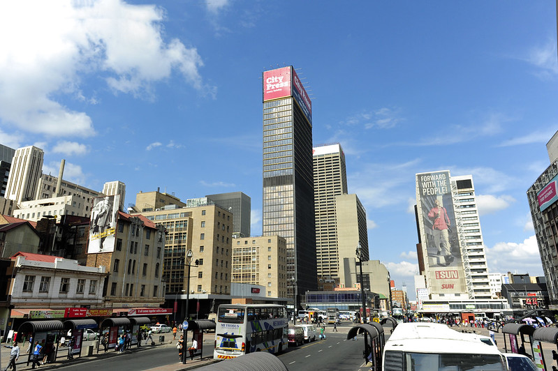 View of Johannesburg inner city. Image credit: South African Tourism / Flickr 