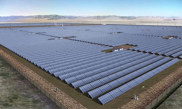 Springbok 3, now operational,  is the third and final phase in the Springbok cluster, which is a 448MW installation located in Kern County, California. Image: 8 Minute Solar Energy