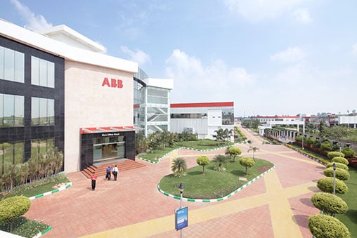 ABB's site in Bangalore, India, will be maintained as part of the acquisition. Image: ABB.