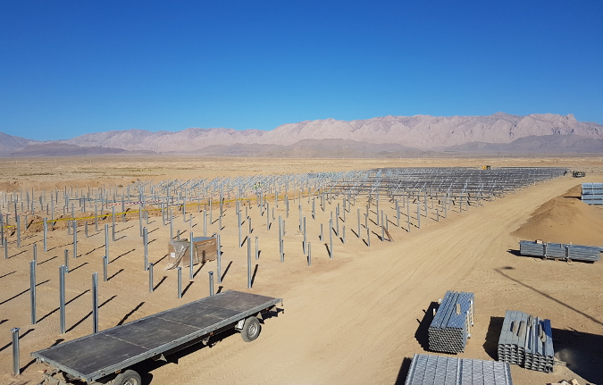 Financing is still seen as an issue in Iran and as a result this first project had to be funded by equity. Credit: ABO Wind