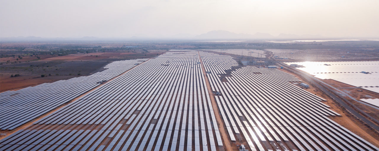  An Adani solar park. Source: Adani