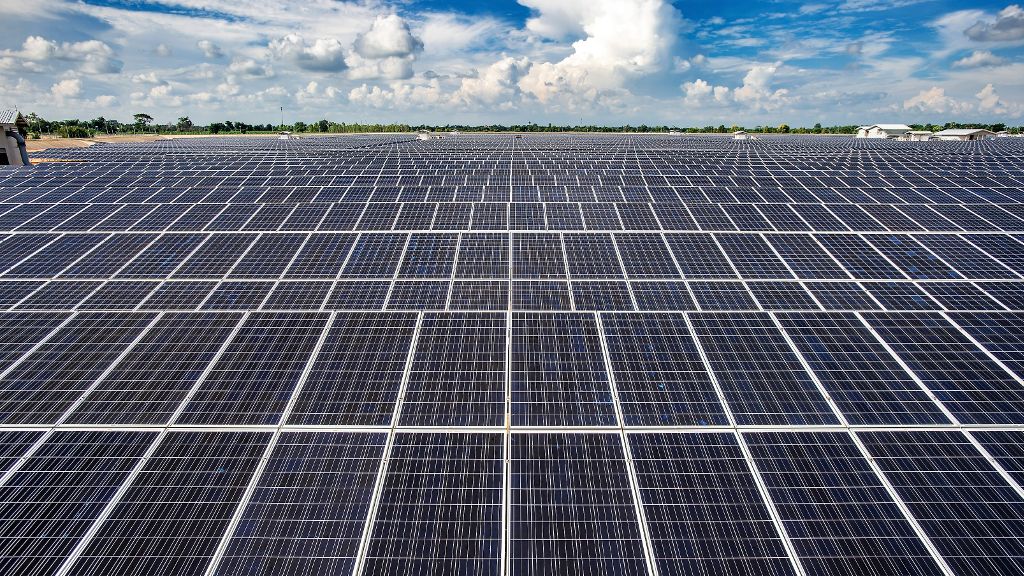 The 10MW Bavet solar farm is Cambodia's first competitively-bid renewable energy IPP project. Source: Sunseap