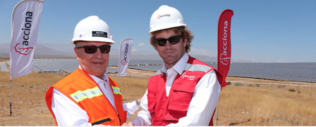 Acciona has the 246MW El Romero solar plant in operation in Chile. Credit: Enami