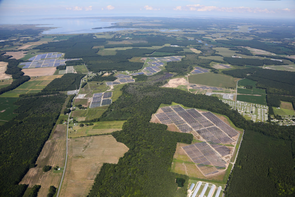 The projects, Amazon Solar Farm US East 2, Amazon Solar Farm US East 3, Amazon Solar Farm US East 4, and Amazon Solar Farm US East 5 are individual facilities, each with a capacity of 20MW, located in New Kent, Buckingham, Sussex, and Powhatan counties respectively. Amazon Solar Farm US East 6 was said to be a 100MW facility in Southampton County, Virginia.