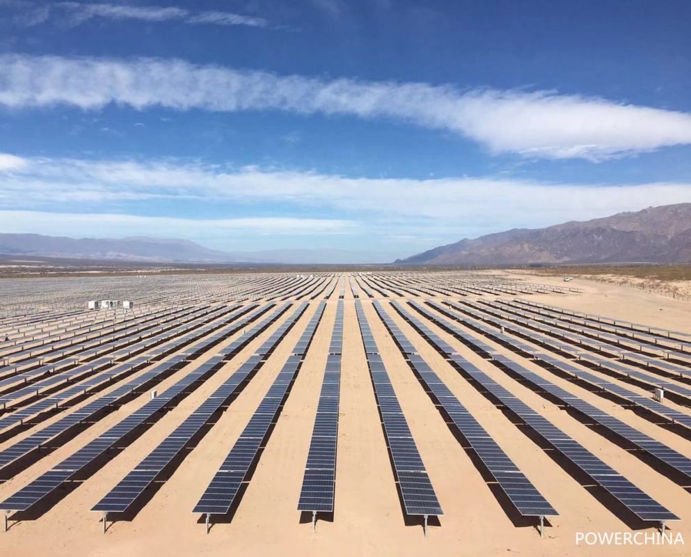 The 97.5MW installation in Argentina's northwest reaped auction support in 2016 and was acquired by Canadian Solar almost two years later (Credit: Argentinian Energy Secretariat)
