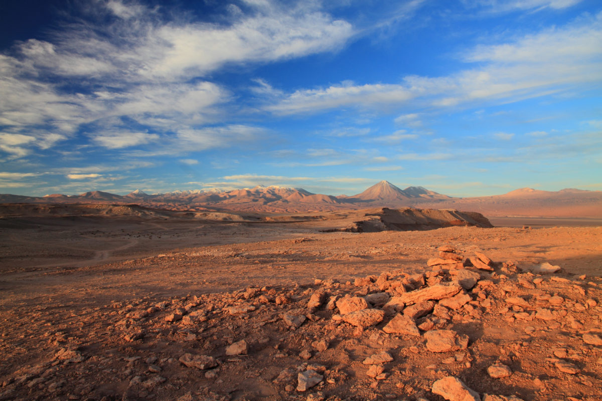 Atacama desert in Chile. Credit: Fotopedia