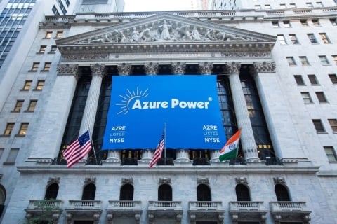 Azure Power plans to use the proceeds from the bond to refinance existing debt and for other generate corporate expenses. Image: Azure Power