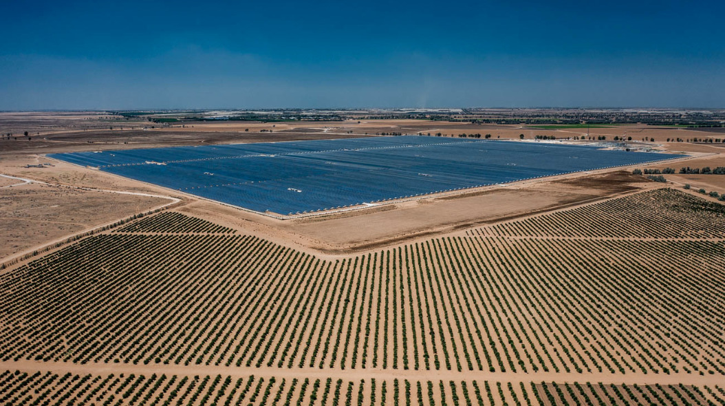 Israel’s largest solar plant owned by Shikun & Binui Renewable Energy. Credit: Belectric