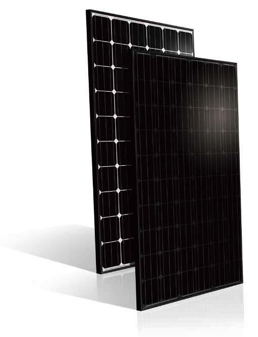 The company is highlighting its US Series 60 and 72-cell solar modules, which have a maximum power output of 305W, while 72 cell modules reach up to 365W. Image: CertainTeed