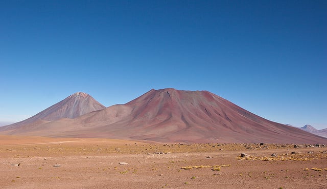 The Atacama desert has incredible solar resources but it is far away from demand centres. Flickr: Danielle Pereira