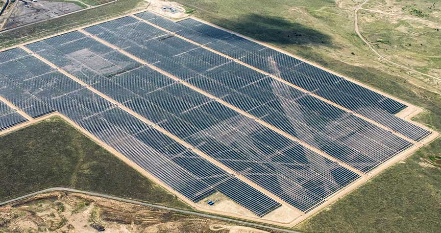 Comanche Solar, a 156MW PV project acquired by Novatus Energy in 2017. Image: Novatus.