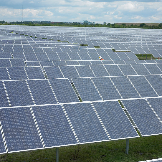 Both SolarWorld and REC Solar have issued some lacklustre forecasts for UK solar deployment in 2016. Image: Conergy.