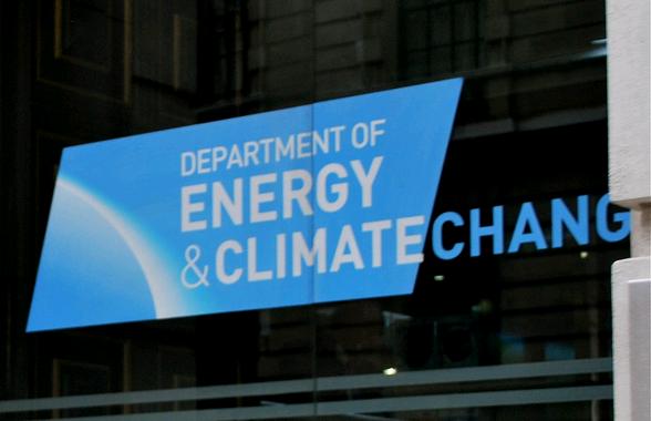 The UK's department of energy and climate change has been disbanded. 