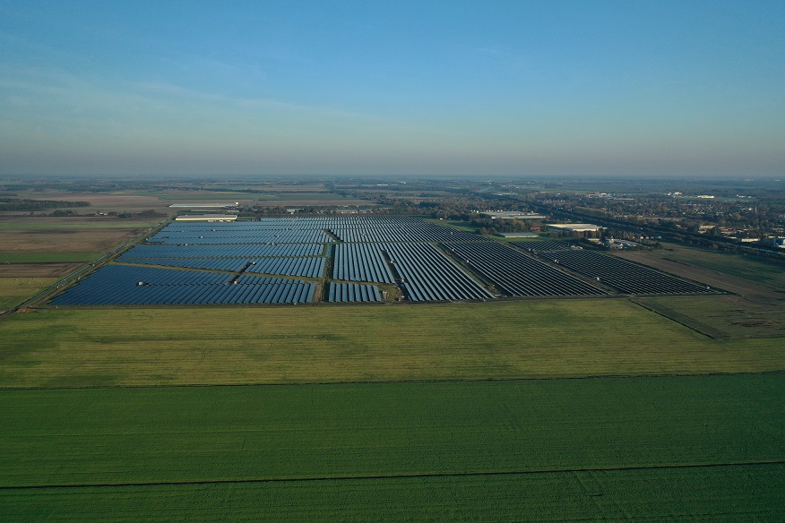 View over 103MWp Midden-Groningen. Image credit: Chint Solar