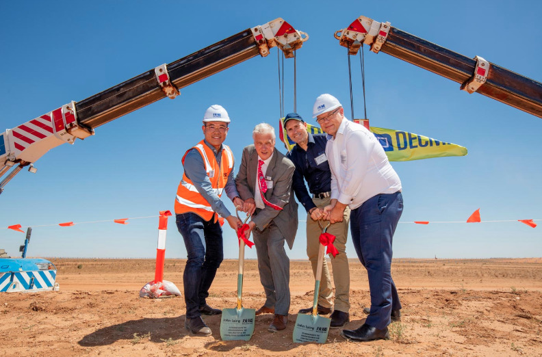 Maoneng is also now preparing another 500MW of solar to be commissioned in line with the proposed SA/NSW interconnector, together with additional energy storage. Credit: Maoneng Australia