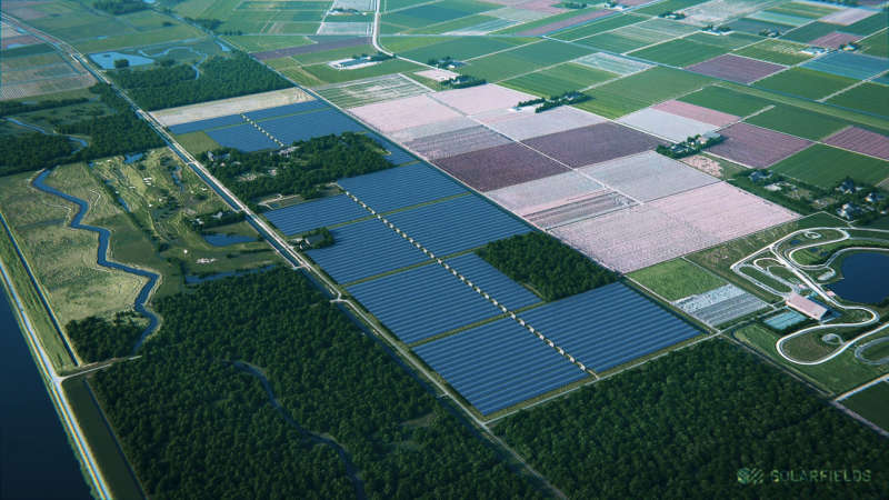 The complex is set to be backed via subsidy scheme SDE+, a driver of solar growth in the Netherlands (Credit: Solarfields)