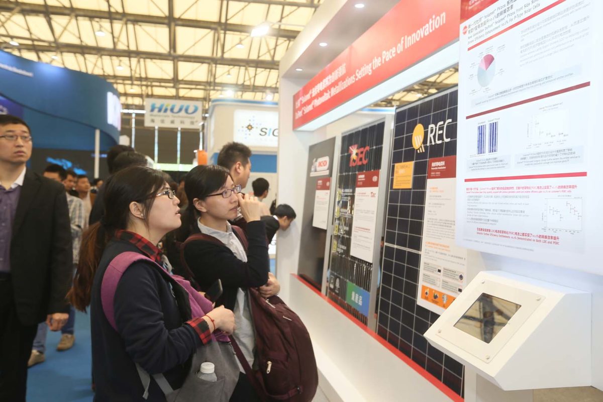 Solamet PV20A was launched at SNEC 2017. Image: DuPont