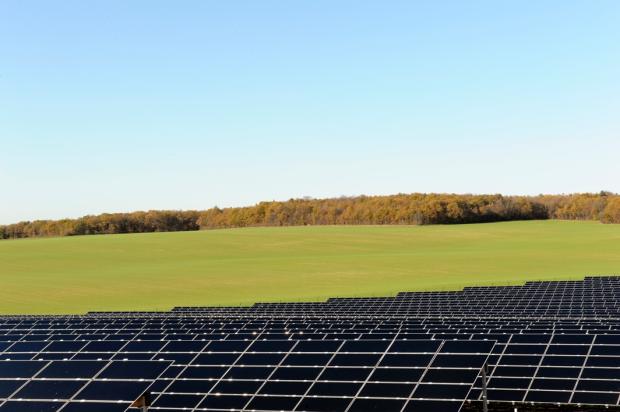 The PV installation, which is composed of two phases, is being constructed by by Vermont-based groSolar — a subsidiary of EDF Renewable Energy. Image: EDF