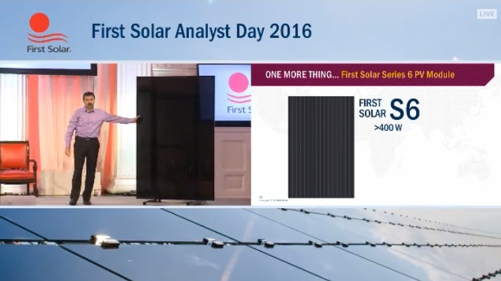 The Series 6 modules are in the league of those originally developed by Applied Materials under its ‘SunFab’ brand for a-Si thin-film modules, which had some of the key deposition toolset derived from the FPD (Flat Panel Display) sector. 