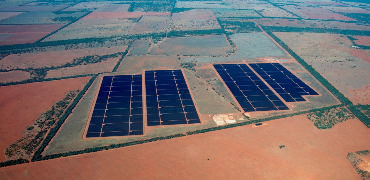 As part of the partnership plans QIC will acquire the two largest operational solar plants in Australia, Nyngan (102MW) and Broken Hill (52MW) in New South Wales. Credit: First Solar