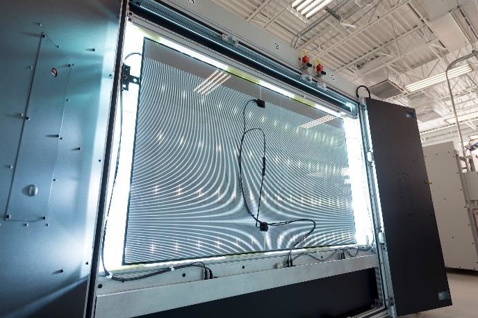 First Solar said it was sold out of thin-film cadmium telluride (CdTe) solar modules through the second half of 2021 as the company continues to ramp its Series 6 larger-area modules. Image: First Solar