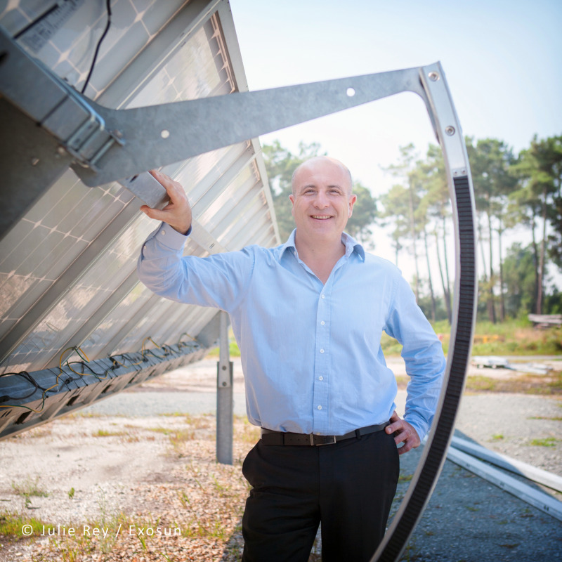 Exosun’s president and founder Frédéric Conchy. Source: Julie Rey/Exosun