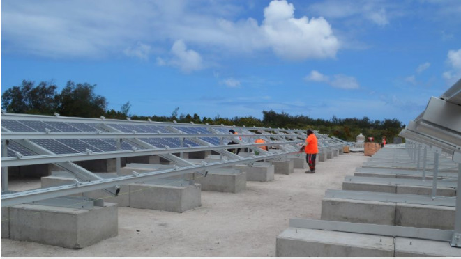 Up to five solar PV power plants with batteries will be constructed. Credit: ADB