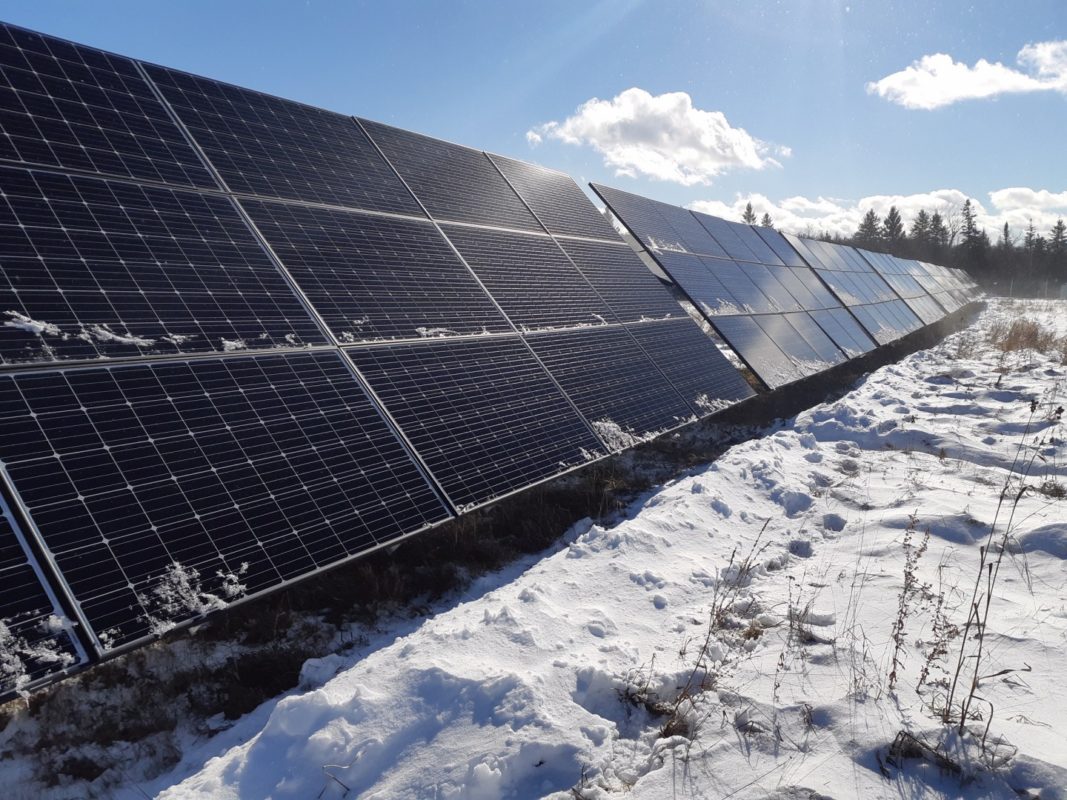 Elemental Energy Inc,, the British Columbia-based renewable energy developer and investor, owns the installation, which will stand as the first merchant PV project located in Alberta. Image: GP Joule