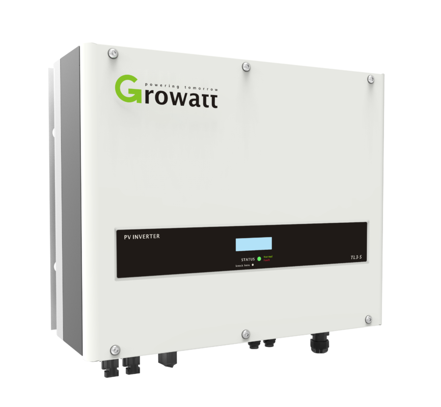 Growatt 8K-11KTL3-S is compatible with Growatt monitoring devices and cloud platform. Image: Growatt