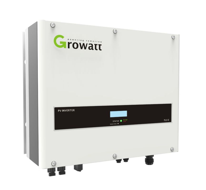 Growatt 8K-11KTL3-S is compatible with Growatt monitoring devices and cloud platform. Image: Growatt