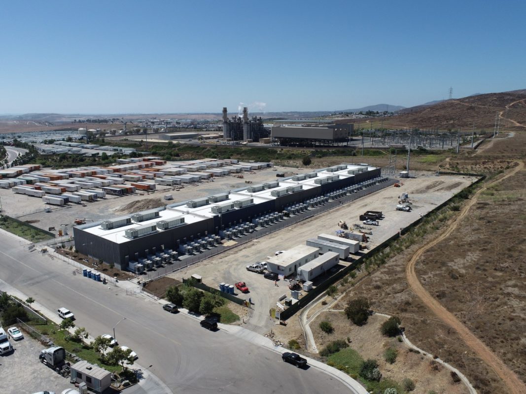 At the time of writing the Gateway Energy Storage project (pictured) has a capacity of 230MW, but this will reach 250MW by the end of August 2020. Image: LS Power.