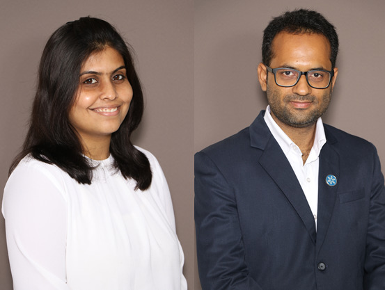 Payal Saxena, senior consultant, Strategic Advisory Team, and Ali Imran Naqvi, vice president of advisory and engineering firm Gensol Group