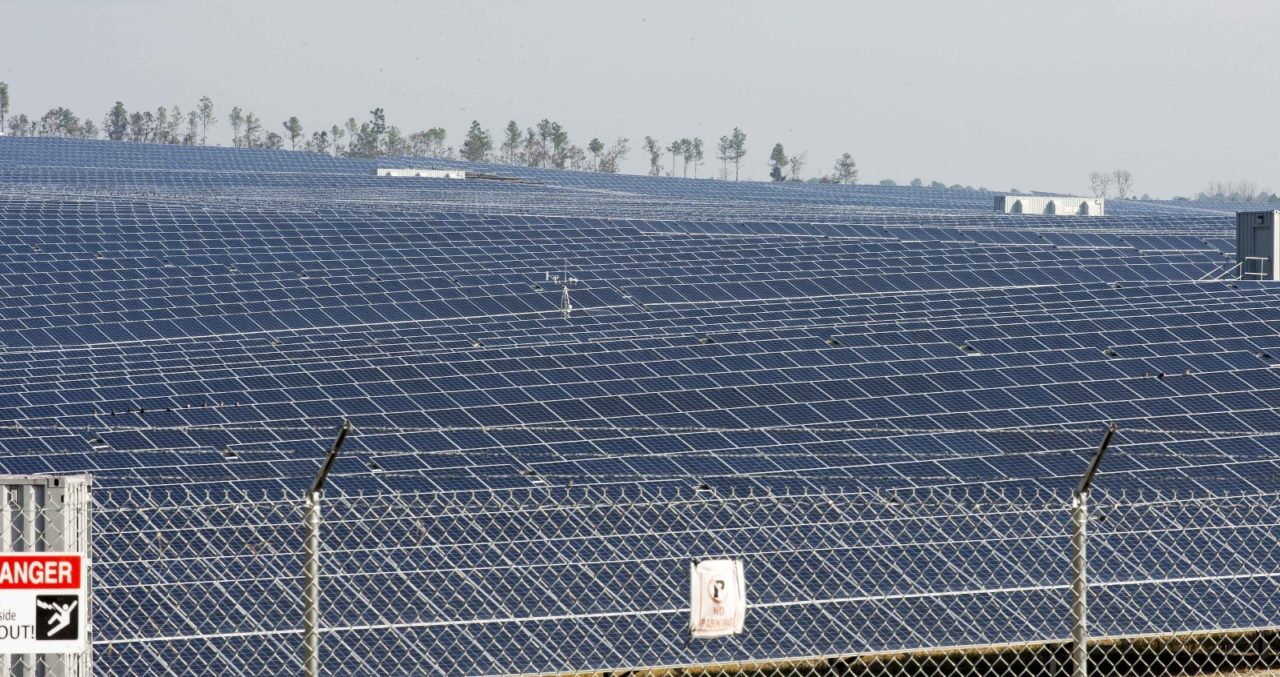 The 30MW project is the third installation completed by Georgia Power in collaboration with the US military. Image: Georgia Power