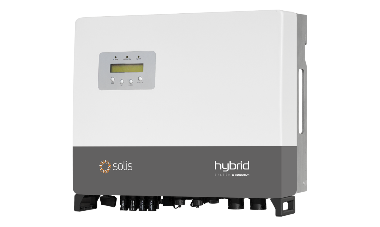 This new high voltage hybrid inverter also carries the latest 5th Generation Solis inverter technology, making it one of the most technically advanced hybrid inverters available, according to the company. Image: Ginlong Solis