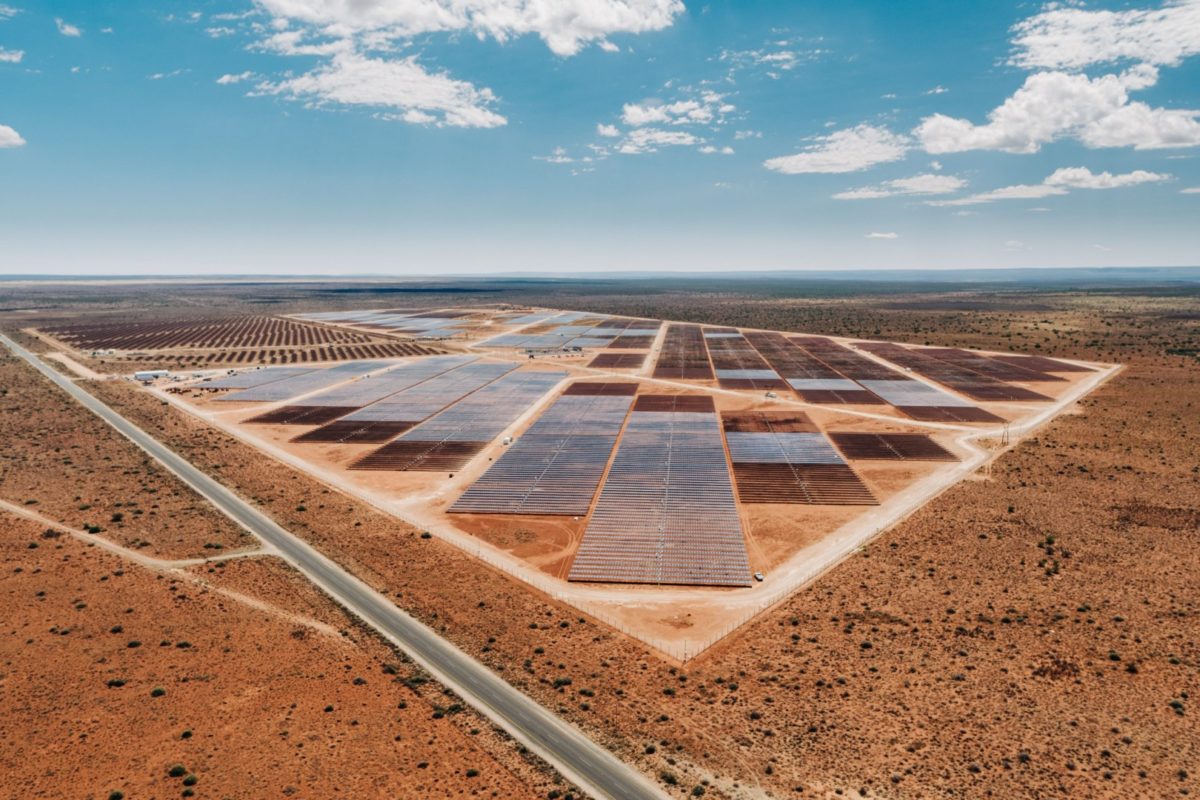 The Greefspan solar farm in South Africa, completed by Gransolar last year. Image: Gransolar Group.