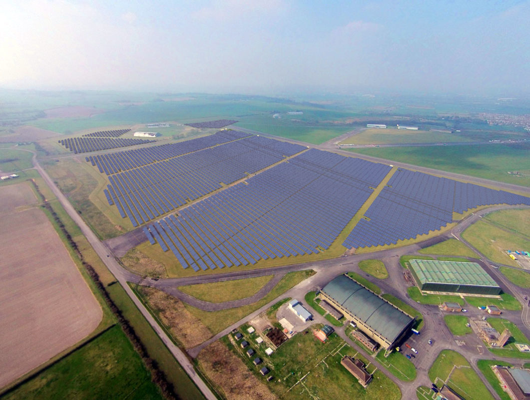 HSBC's UK operations are already powered by the Swindon Solar Farm. Source: Science Museum Group.