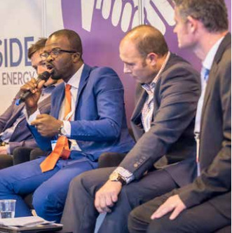 Experts from Solarcentury, First Solar, Energydatar and the RECP revealed ways that willing market entrants can surmount Africa's chronic issues to exploit its solar potential. Source:Jen Jones/Moxy Int 