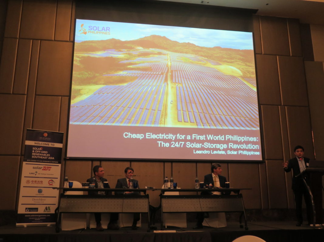 The opening day of Solar and Off-Grid Renewables Southeast Asia event in Bangkok. Credit: Solar Media