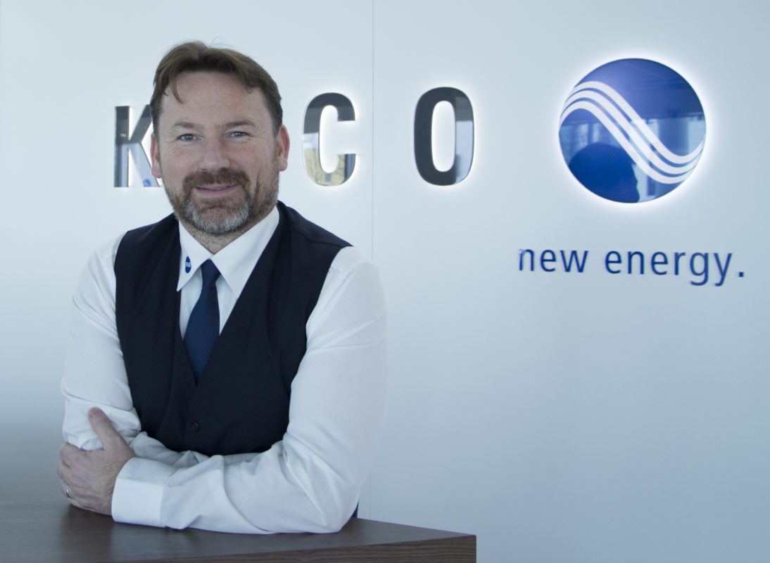 New Asian territory manager Andrew Walsh. Source: KACO New Energy