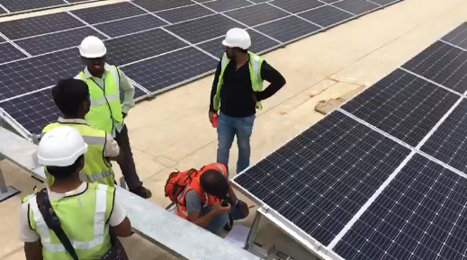 The roof of IKEA's flagship India store in Hyderabad. Credit: 3E LinkedIn